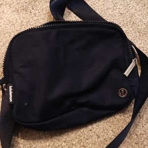 lululemon athletica Black Small Crossbody Belt Bag